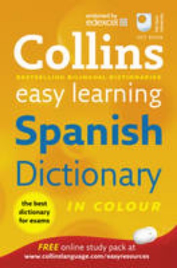 Picture of Collins Easy Learning Spanish Dictionary in Colour
