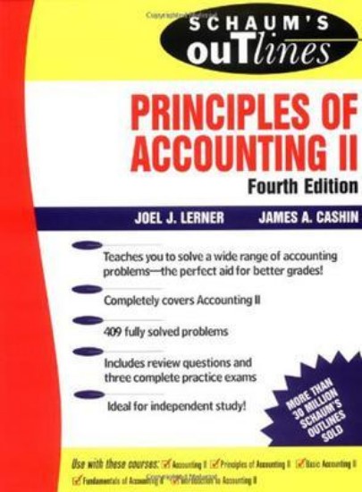 Picture of Schaum's Outline of Principles of Accounting Pt 2