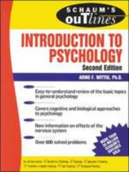 Picture of Schaum's Outline of Introduction to Psychology 2ed