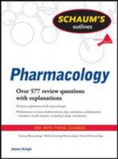 Picture of Schaum's Outline of Pharmacology