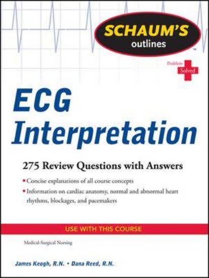Picture of Schaum's Outline of ECG Interpretation