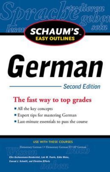 Picture of Schaum's Easy Outline of German 2ed