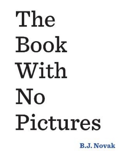 Picture of Book with No Pictures