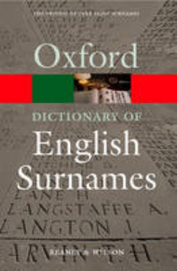 Picture of Oxford Dictionary of English Surnames 3ed