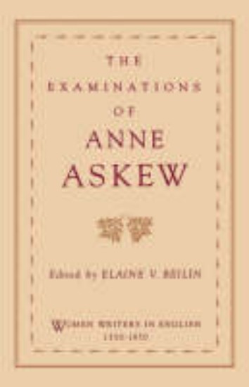 Picture of Examinations of Anne Askew