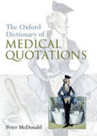 Picture of Oxford Dictionary of Medical Quotations