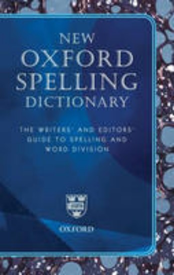 Picture of New Oxford Spelling Dictionary