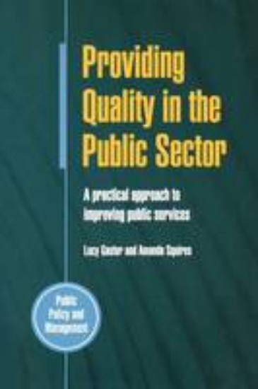 Picture of Providing Quality in the Public Sector