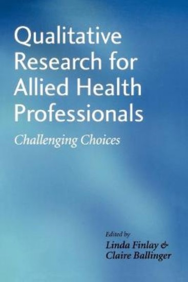 Picture of Qualitative Research for Allied Health Professionals