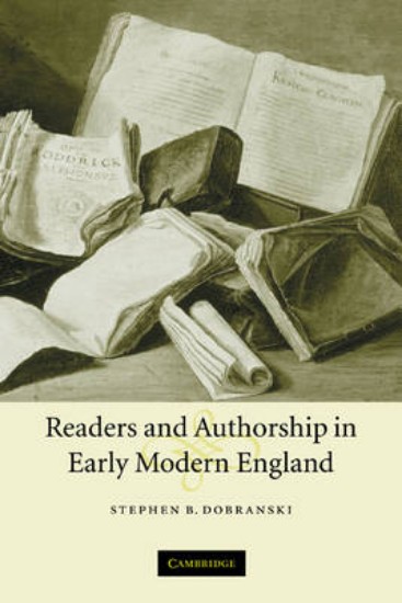Picture of Readers and Authorship in Early Modern England