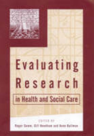 Picture of Evaluating Research in Health and Social Care