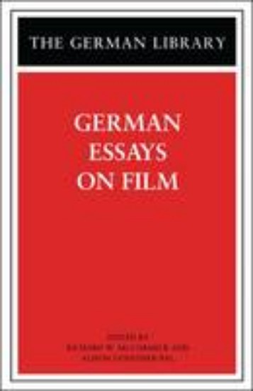 Picture of German Essays on Film
