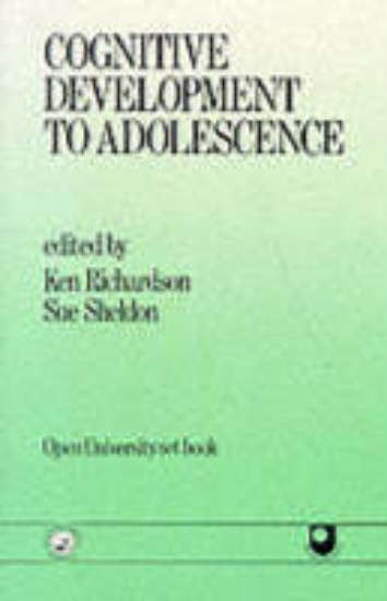 Picture of Cognitive development to adolescence