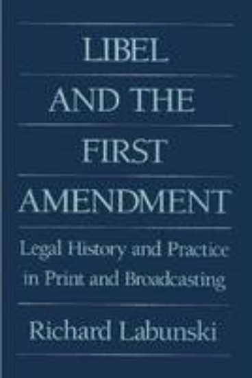 Picture of Libel and the First Amendment