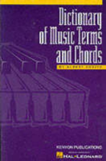 Picture of Dictionary of Music Terms and Chords