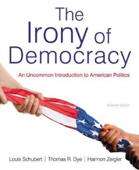 Picture of Irony of Democracy : An Uncommon Introduction to American Politics