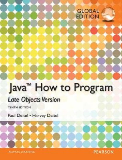 Picture of Java: How to Program (Late Objects), Global 10ed