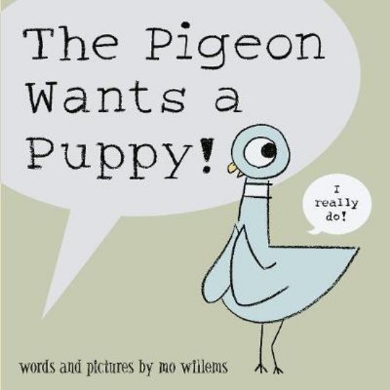 Picture of Pigeon Wants a Puppy!