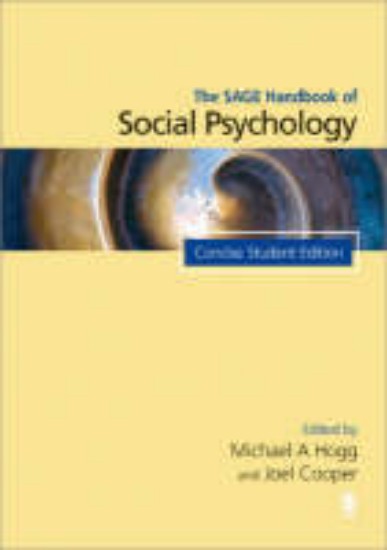 Picture of Sage Handbook of Social Psychology