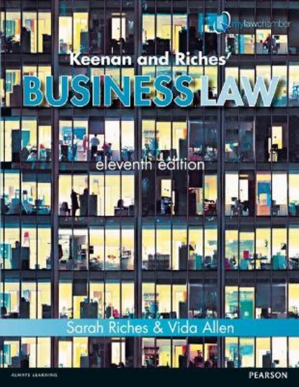Picture of Keenan and Riches' Business Law MyLawChamber Pack 11ed with MyLawChamber Access Code