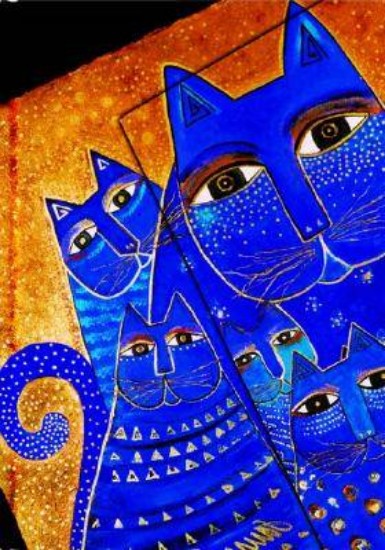 Picture of Smythe Sewn Fantastic Felines Medit