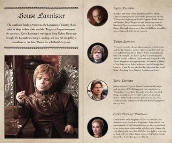 Picture of Game of Thrones Ruled Journal - House Lannister