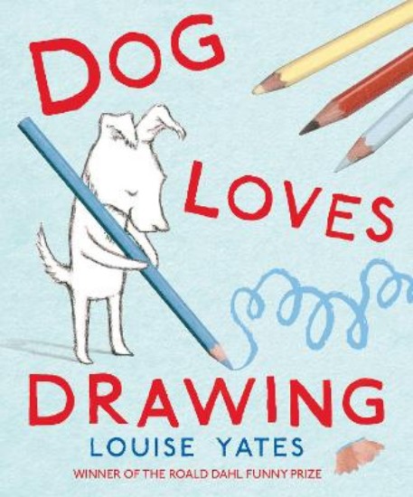 Picture of Dog Loves Drawing
