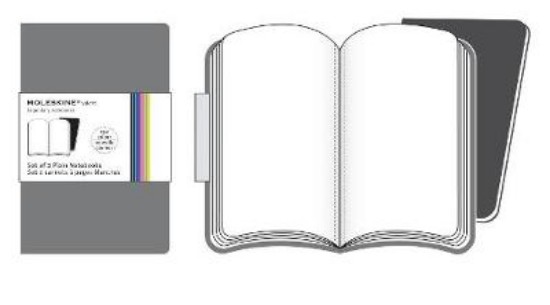 Picture of Moleskine Volant Pocket Grey Plain