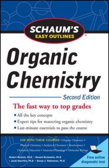 Picture of Schaum's Easy Outline of Organic Chemistry 2ed