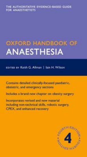 Picture of Oxford Handbook of Anaesthesia 4ed