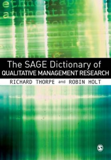 Picture of Sage Dictionary of Qualitative Management Research