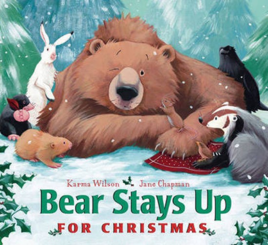 Picture of Bear stays up for Christmas