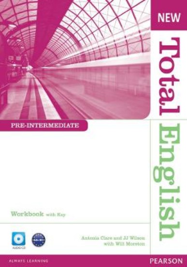 Picture of New Total English Pre-Intermediate Workbook with Key and Audio CD Pack