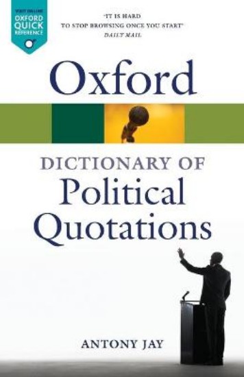 Picture of Oxford Dictionary of Political Quotations 4ed