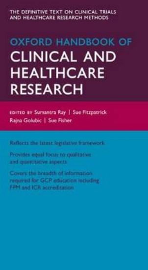 Picture of Oxford Handbook of Clinical and Healthcare Research