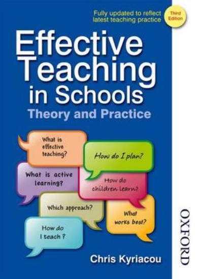 Picture of Effective Teaching in Schools Theory and Practice