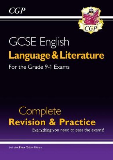 Picture of New Grade 9-1 GCSE English Language and Literature Complete Revision & Practice (with Online EDN)