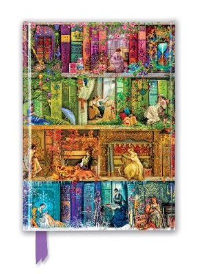Picture of Aimee Stewart: A Stitch in Time Bookshelves (Foiled Journal)