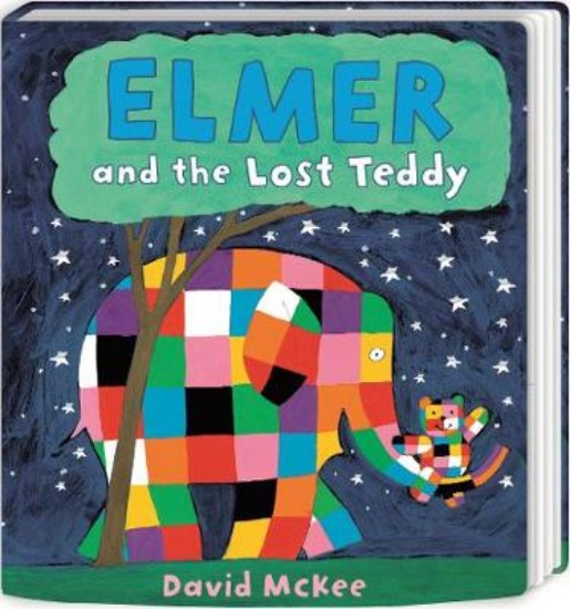 Picture of Elmer and the Lost Teddy: Board Book