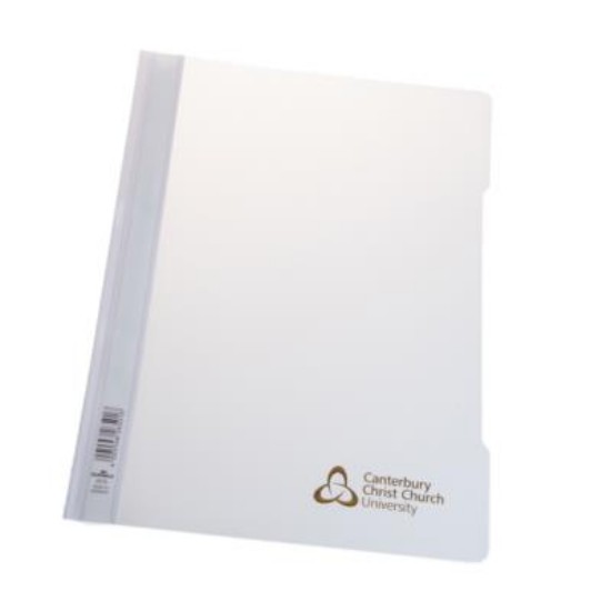 Picture of Durable Assignment Folder White with Logo