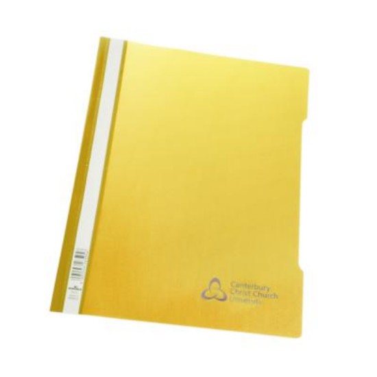Picture of Durable Assignment Folder Yellow with Logo