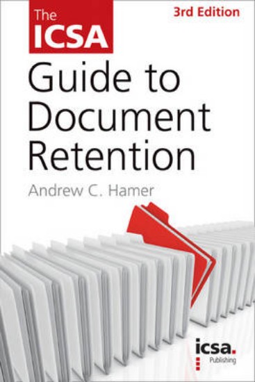 Picture of ICSA Guide to Document Retention