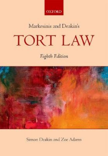 Picture of Markesinis & Deakin's Tort Law 8ed
