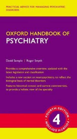 Picture of Oxford Handbook of Psychiatry 4ed