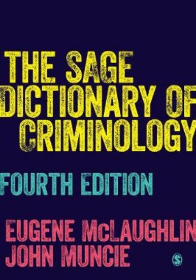 Picture of Sage Dictionary Criminology 4ed