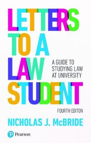 Picture of Letters to a Law Student: A guide to studying law at university
