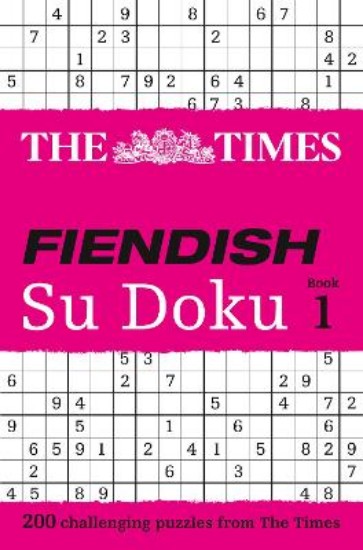 Picture of Times Fiendish Su Doku Book 1: 200 challenging puzzles from The Times (The Times Fiendish)