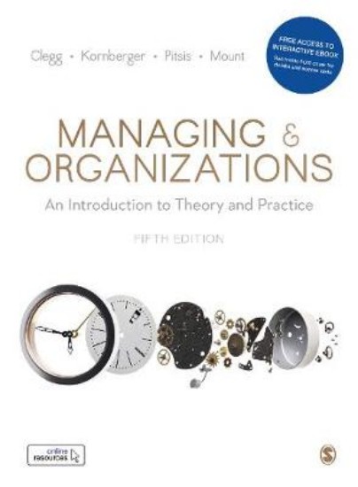 Picture of Managing and Organizations: An Introduction to Theory and Practice 5ed