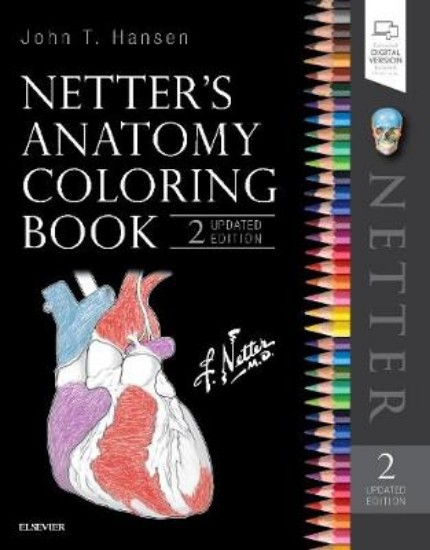 Picture of Netter's Anatomy Coloring Book Updated Edition 2ed
