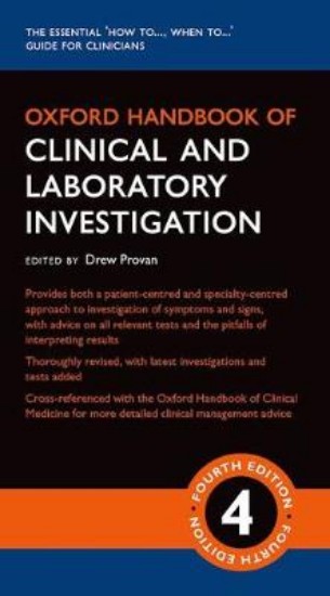Picture of Oxford Handbook of Clinical and Laboratory Investigation 4ed